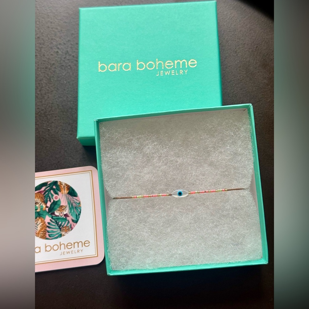 Bara Boheme Evil Eye string Bracelet - NEW